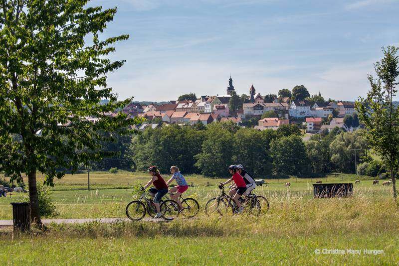 Foto: Radeln auf dem Vulkan – von Fulda nach Frankfurt an den Main